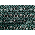 thumbnail image 4 of oneOone Cotton Poplin Fabric Ogee & Paisley Ikat Print Fabric By Yard 56 Inch Wide, 4 of 4