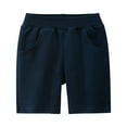 thumbnail image 2 of Ketyyh-chn99 Boys Long Pants 2024 Casual Casual Pants Drawstring Waist Loose Trousers 1 Year,Dark Blue, 2 of 3