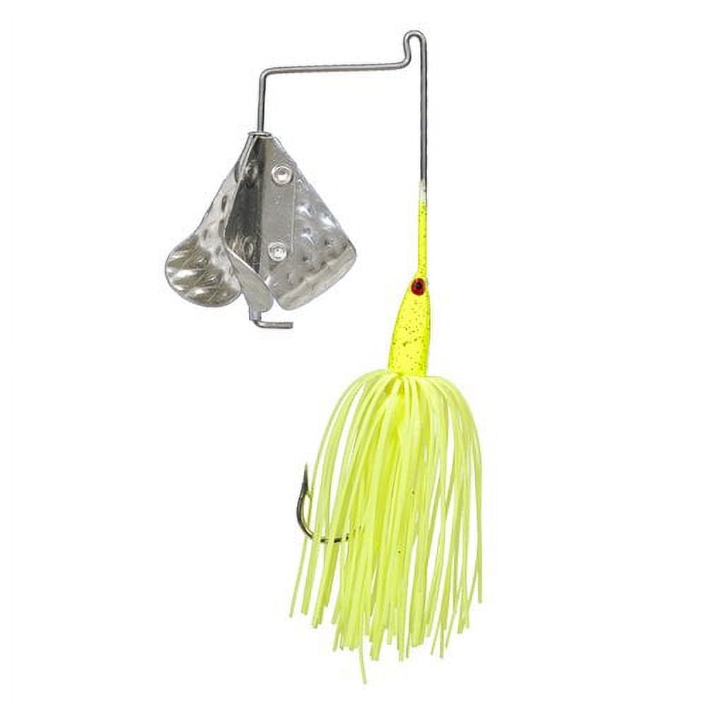 (2 pack) Strike King Buzz King 3/16oz Buzzbait Lure Chartreuse