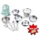 thumbnail image 1 of Ollas y sartenes Juguetes para niños - Juego de cocina Utensilios de cocina Pretender Mini Yellora Yellora, 1 of 2