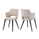 thumbnail image 1 of Set de 2 Sillas Comedor HOMEMAKE FURNITURE Color beige, 1 of 6