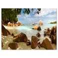 thumbnail image 2 of Panorama de Plage Tropicale Rocheuse - Paysage Mural Très Grand Format, 2 of 3