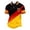 Earthy Yellow, variant on 2026 Soccer Cup Polo for Men, Short Sleeve Button Down Deutschland Jersey with Shield Logo & Flag Stripes - Breathable Fan Apparel for Match Day & Casual Outings Red S