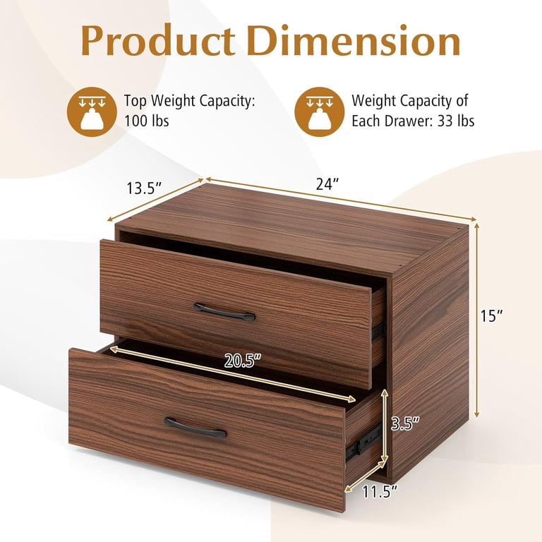 small short dresser Hommpa White Dresser for Bedroom, 3 Drawers dresser for closet, Small  Chests of Drawers for Adult, 30" Tall Nightstand Wood Storage Cabinet for  Living