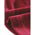 thumbnail image 5 of DARING DIVA Women's Velvet Sweetheart Neck Long Sleeves T-Shirt 3XL Red, 5 of 6