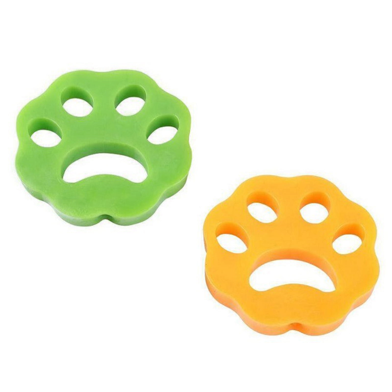 2 Pack Pet Hair Remover for Laundry, Silicone Reusable Floating Fur