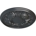 thumbnail image 3 of Ekena Millwork 11 3/4"OD x 1 1/4"P Wakefield Ceiling Medallion (Fits Canopies up to 3 5/8"), Hand-Painted Pewter, 3 of 7