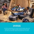 thumbnail image 6 of Intex 68564E Inflatable Ultra Lounge Chair With Cup Holder And Ottoman Set, Gray, 6 of 6