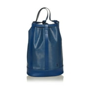 Pre-Owned Louis Vuitton Epi Randonnee PM Leather Blue