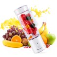 thumbnail image 1 of Licuadora portátil para jugos, licuadora portátil para batidos, mini licuadora eléctrica portátil, licuadora recargable por USB, licuadora pequeña para hacer jugos, 1 of 4
