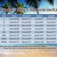 thumbnail image 3 of IWRICH Hawaiian Plus Size Shirt for Men Button down Short Sleeve Tops Summer Beach Tees Mint Green XL, 3 of 5