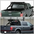 thumbnail image 5 of DNA Motoring TCRB-001-T2 For 2017 to 2018 Ford F250 F350 F450 Super Duty Aluminum Styleside Truck Bed Heavy Duty Aluminum Roll Bar + Roof Cargo Rack Bracket Carrier, 5 of 5