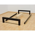 thumbnail image 3 of Base para Cama Individual Muebles GM Tradicional Desarmable Madera de Pino Estufada Color Chocolate, 3 of 4