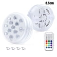 thumbnail image 2 of HLONK Submersible Led Pool Lights Waterproof Underwater Bathtub Rgb Light With 16 Colors With Remote Control And Suction Cups, 2 of 2