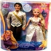 Disney Tangled Doll Figure 2Pack Set Royal Celebration Flynn Rider in White Shirt Rapunzel