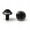 Black, variant on 2Pcs Bottle Cage Holder Screws Aluminum Alloy 7075 Mountain Road Bike M5*12 Bolt