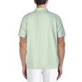 thumbnail image 3 of Cafe Luna Men's and Big Men's Pintuck Short Sleeve Guayabera Shirt, Sizes S-5XL, 3 of 3