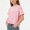 Pink, variant on OGLCCG Tween Girls Tie Dye Cotton T-Shirt Round Neck Short Sleeve Summer Fashion Top Casual Loose Fit Tee Shirt 1-12 Years