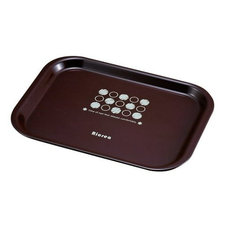 

Tray 30cm Square Tray Brown Reclair Made in Japan K-6086