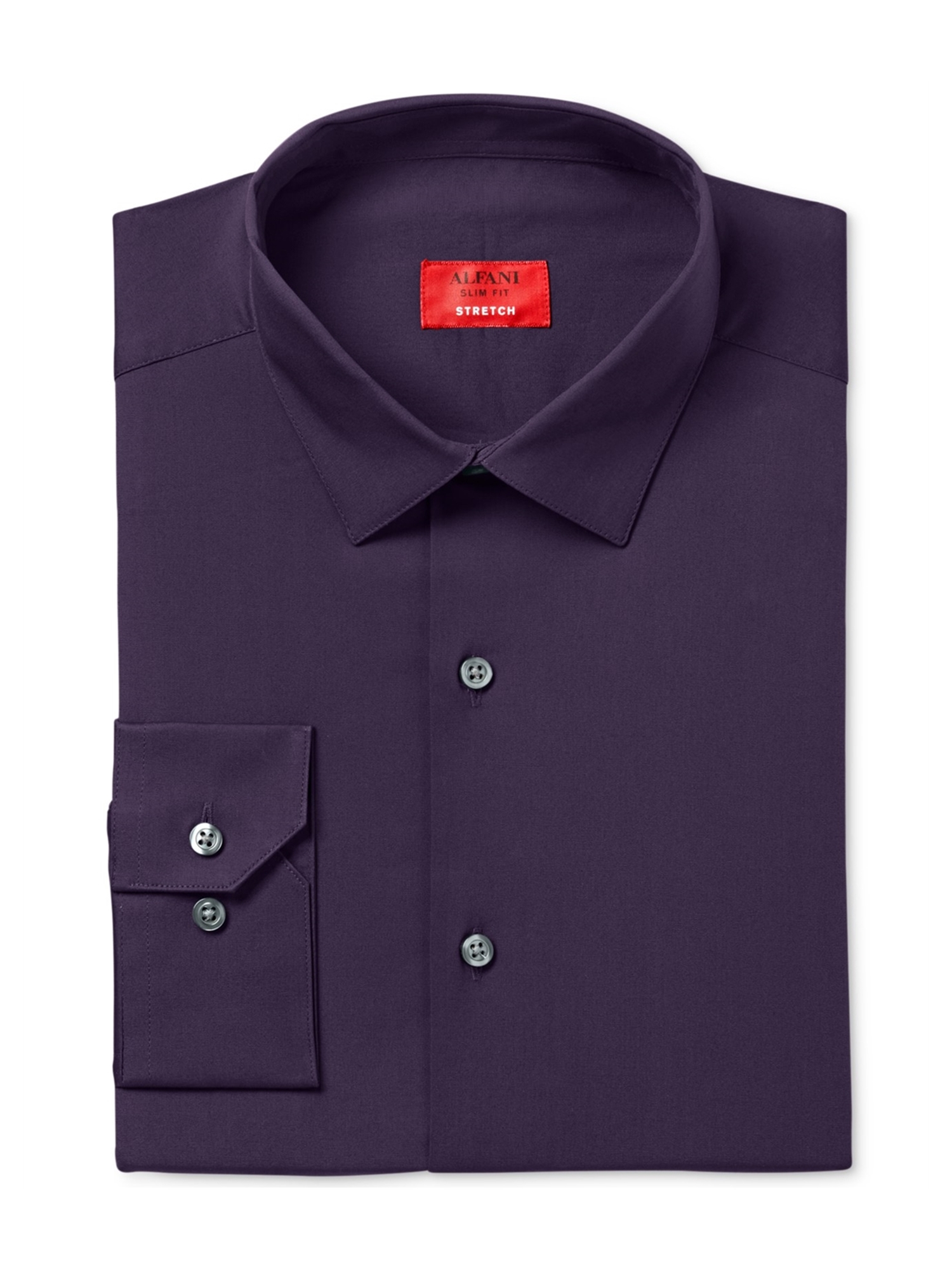 alfani slim fit stretch dress shirt