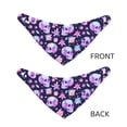 thumbnail image 3 of Sikiie crystal Skull flower cool Dog Bandanas-Dog Scarf Bib Kerchief Breed for Dogs and Small for Pets Gift-Small, 3 of 5