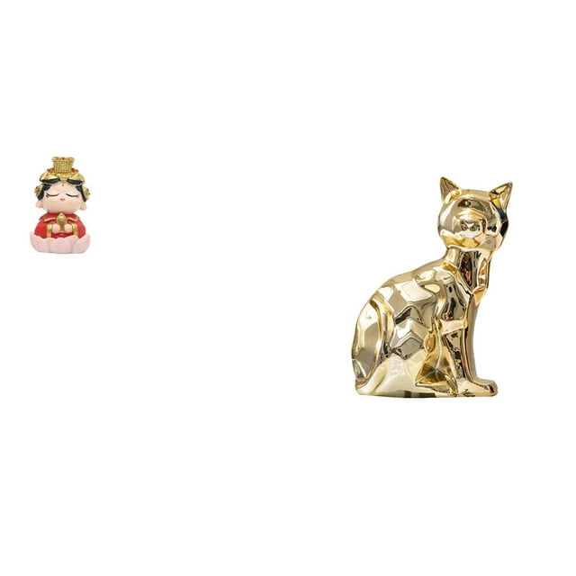 Estatua de la Madre Mazu,Estatua de la Madre Mazu para la decoración del hogar,Figura de escritorio,Estante de estatua de gato para escritorio,oficina,decoración del hogar,Figura decorativa