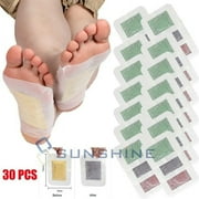 30-60pcs Detox Foot Pads Patch Detoxify Toxins Adhesive Keeping Fit Health Care