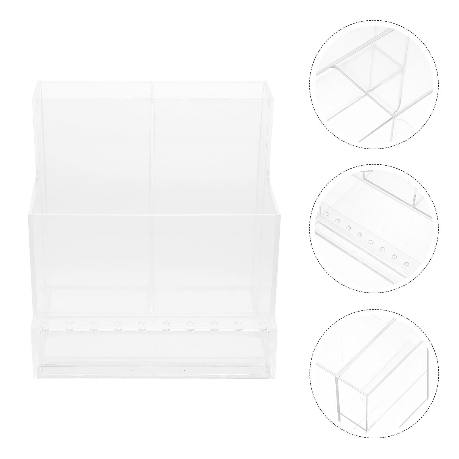 1Pc Nail Art Polisher Holder Nail Grinding Display Box Nail Salon Supply