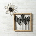 thumbnail image 4 of Sullivans Metal Leaf Silhouette Panels Set of 2, 15"H Black, 4 of 5