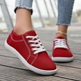 thumbnail image 6 of Xiaoxatg Women's Casual Shoes Soft Bottom Wide Toe Sneakers for Training and Everyday Wear Comfortable Gym Shoes for Men and Women 8 Red, 6 of 9