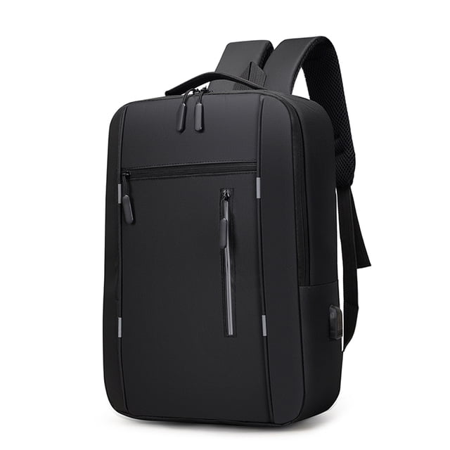 Mochila de negocios para hombre con puerto USB, gran capacidad, para ordenador portátil, mochila profesional para el hombro