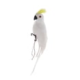 thumbnail image 2 of Figura decorativa de loro en miniatura, modelo de animal, para bodas F, 2 of 9