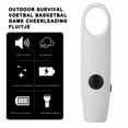 thumbnail image 4 of Shisuyan Emergency Signal Whistle White 1Set 5.9x1.5x1.3In, 4 of 8