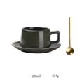 thumbnail image 2 of Glossy Coffee Milk Tea Oatmeal Cup Home Restaurant Mug, 2 of 6