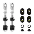 thumbnail image 2 of guohui 2 Pieces Tubeless Valve Stem Kit Presta Valve Core Removal Tool Integrated Spoke Silver, 2 of 8