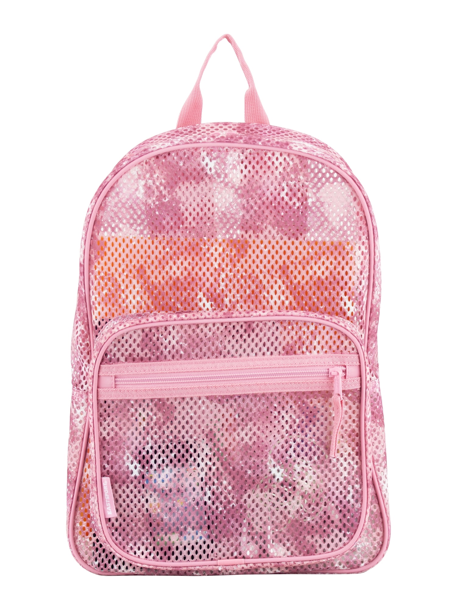 Eastsport Unisex City Mesh 16" Backpack, Pink Galaxy