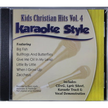 Kids Christian Hits Volume 4 Daywind Christian Karaoke Style NEW CD+G 6 Songs