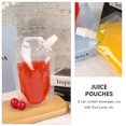 thumbnail image 3 of 50Pcs Liquid Subpackage Pouch Portable Stand-up Drinking Bag Storage Holder, 3 of 7