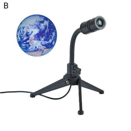 

Mpeace Moon Projection Lamp Romantic 360 Degree Rotatable Portable Home Decoration Earth Planet Night Light for Party