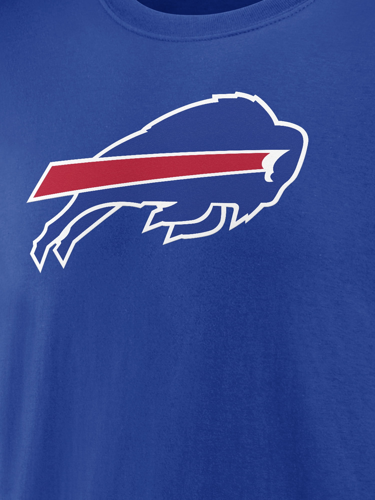 NFL Buffalo Bills Men's Cotton Blue Short Sleeve T-Shirt