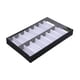 thumbnail image 4 of Caja de Exhibición de Gafas, Soporte para Gafas, Bandeja para Gafas Hecha de Tela Y PP para Organización Apilable en Negocios Y Oficinas, Regalo para Tapa transparente, 4 of 8