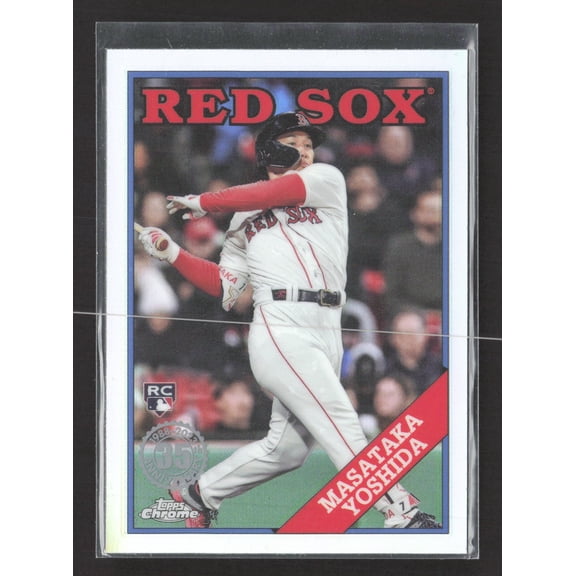 2023 Topps Chrome 1988 Topps Baseball RC Masataka Yoshida #88CU-11 Boston Red Sox Card