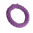 thumbnail image 1 of Parrot Swing Ring Bird Swing Toy Durable Cotton Rope Chewing Toy for Parrots Cockatiels Relieves Boredom Cage Hanging Toy, 1 of 8