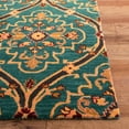 thumbnail image 3 of SAFAVIEH Heritage Tana Floral Runner Rug, Green/Orange, 2'3" x 8', 3 of 8