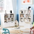 thumbnail image 5 of Vabches Toy Storage Organizer, Kids Bookshelf and Toy Storage with 2 Movable Drawers, White, 5 of 8