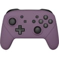 thumbnail image 1 of eXtremeRate Dark Grayish Violet Faceplate Backplate Handles for Nintendo Switch Pro Controller, Soft Touch DIY, 1 of 4