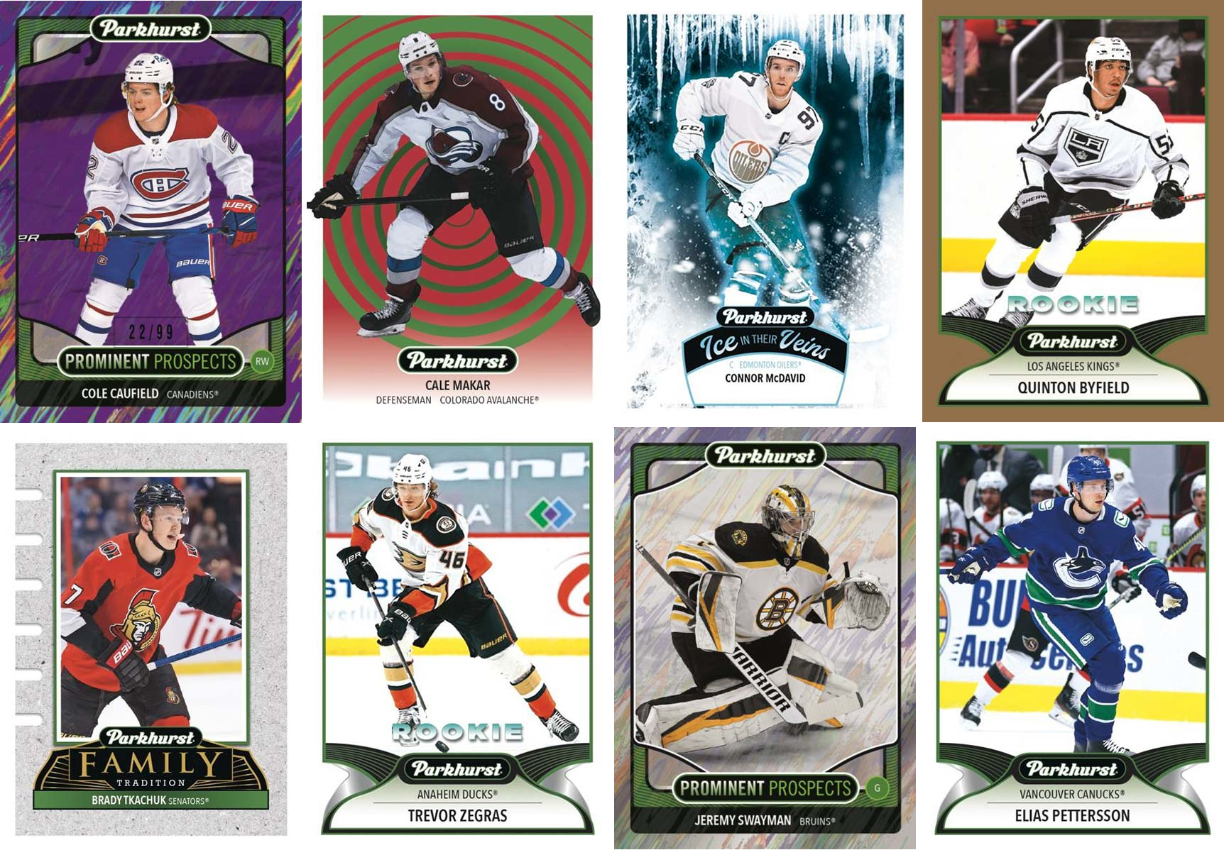 21-22 Upper Deck Parkhurst Blaster Box Hockey Trading Cards - image 2 of 3