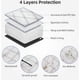 thumbnail image 3 of Funda para Parabrisas de Coche, Protección de Parabrisas de Invierno, Protector de Parabrisas contra Heladas, Universal para Coche Antiescarcha, Nieve, Hielo, Lluvia y Sol, Plegable, 3 of 5