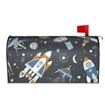 thumbnail image 2 of Gaeub Space Cars Waterproof and Sunproof Mailbox Protective Cover Magnetic Mailbox Protrective Cover for Outdoor Home Garden Decor - 21x18 in, 2 of 9