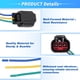 thumbnail image 4 of Conector de sensor de posición del árbol de levas Unique Bargains 8U2Z14S411ZA para Ford, Lincoln, Mazda y Mercury, conector de sensor de cigüeñal Plug and Play No. 8U2Z14S411ZB/S2271, 4 of 7